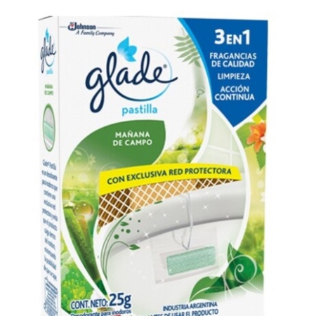 DESODORANTE GLADE DE INODORO PASTILLA PINO