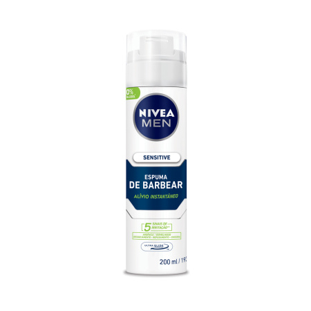 ESPUMA DE AFEITAR NIVEA SENSITIVE 200 ML