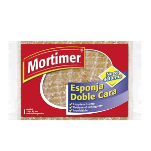 ESPONJA MORTIMER DOBLE CARA