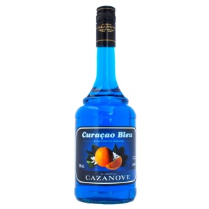 LICOR CAZANOVE NARANJA CURAZAO BLUE