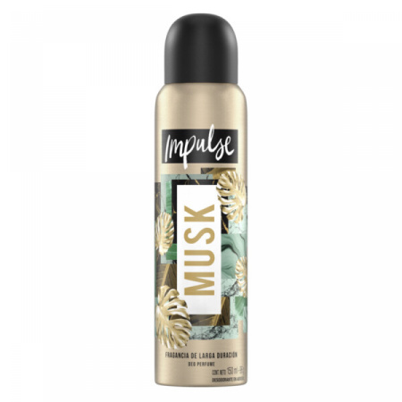 DESODORANTE IMPULSE 150 ML MUSK AEROSOL