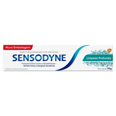 CREMA DENTAL SENSODYNE 90 GR LIMPIEZA PROFUNDA
