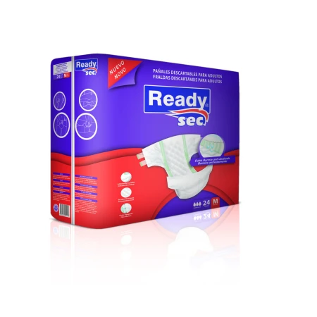 PAÑALES READYSEC ADULTO M x 24