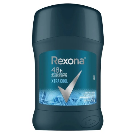 DESODORANTE REXONA 50 GR. XTRA COOL BARRA