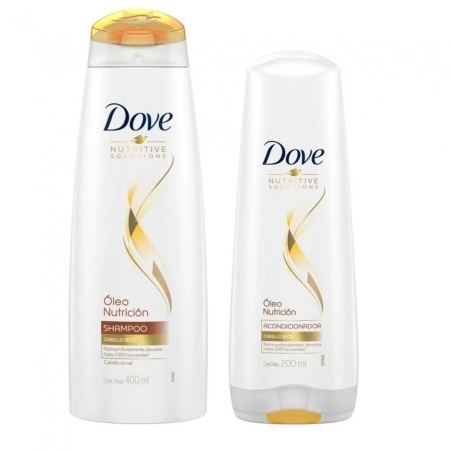 PACK DOVE -CHAMPÚ 400 ML OLEO NUTRITIVO + ACONDICIONADOR 200ML