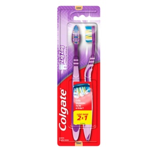 CEPILLO DENTAL COLGATE ZIG-ZAG XTRA ALCANCE