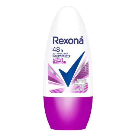 DESODORANTE REXONA 50 ML. ACTIVE EMOTION ROLL ON