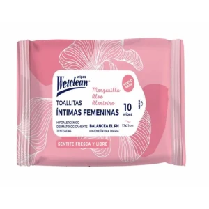 TOALLA INTIMA WETCLEAN X 10 UN