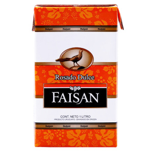 VINO ROSADO DULCE FAISAN 1 LT