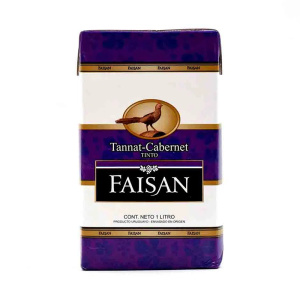 VINO FAISAN TINTO TANNAT CABERNET 1 LT