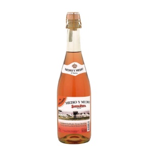 1/2 Y 1/2 SANTA ROSA ROSADO 750 CC
