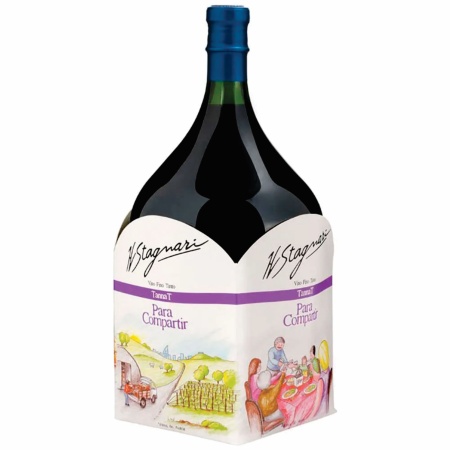 VINO TINTO TANNAT H.STAGNARI PARA COMPARTIR 2 LT