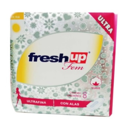 TOALLA FEMENINA FRESH-UP DIA X 8 UN