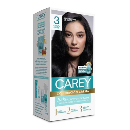 TINTA CAREY CASTAÑO OSCURO T. 520/3