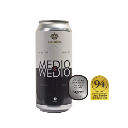 MEDIO Y MEDIO SANTA ROSA 473 ML