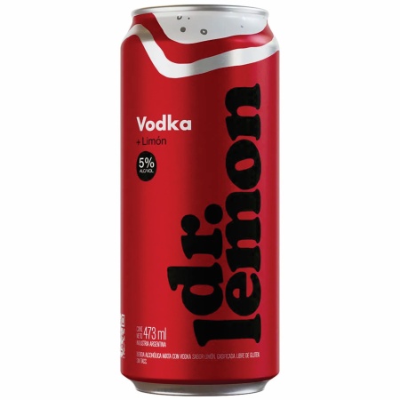 VODKA DR.LEMON 473 ML