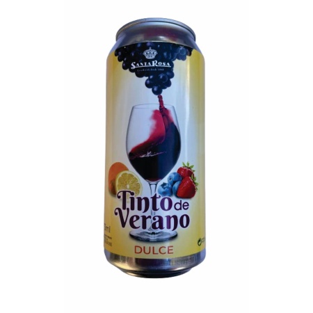 VINO TINTO SANTA ROSA DULCE DE VERANO 473 CC