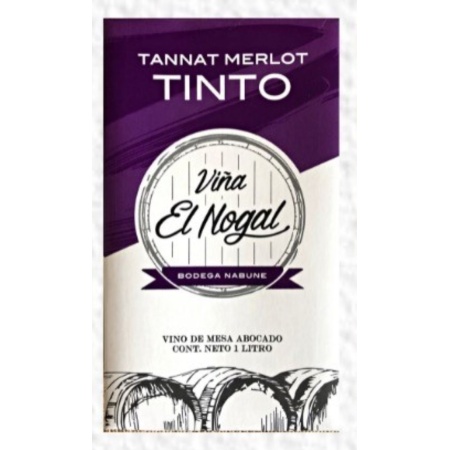 VINO TINTO EL NOGAL 1 LT