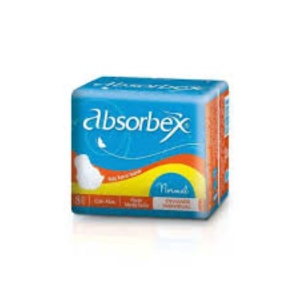 TOALLA FEMENINA ABSORBEX ALAS X 8 UN