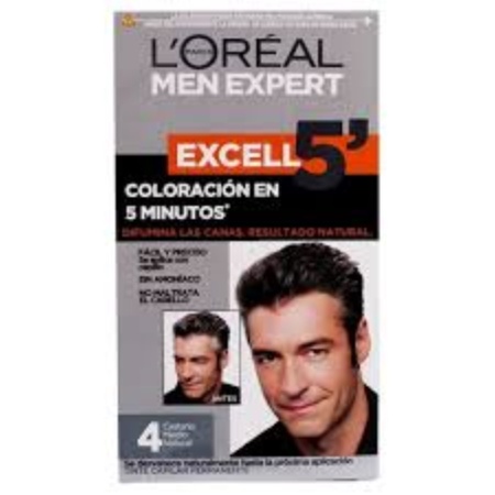 TINTA MEN EXCELL 5 CASTAÑO MEDIO NATURAL T. 4