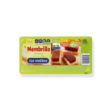 DULCE MEMBRILLO 0% AZUCAR LOS NIETITOS 250 GR
