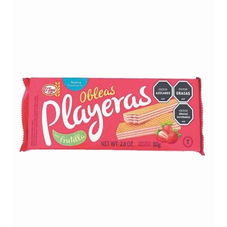 GALLETA PLAYERA FRUTILLA EL TRIGAL 80 GR.