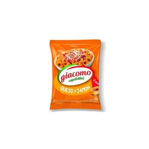 FIDEOS GIACOMO CAPPELETINI JAMÓN y QUESO 500 GR