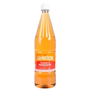 VINAGRE DE MANZANA GAMBERO 1 LT