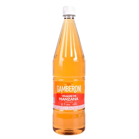 VINAGRE DE MANZANA GAMBERO 1 LT