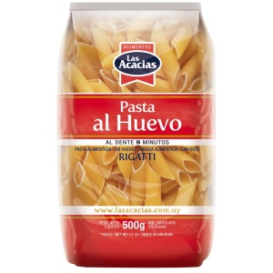 FIDEOS AL HUEVO LAS ACACIAS RIGATTI 500 GR