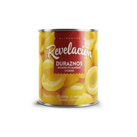 DURAZNOS EN ALMIBAR REVELACION 820 GR