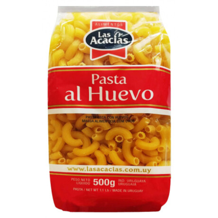 FIDEOS AL HUEVO LAS ACACIAS CODITOS 500 GR