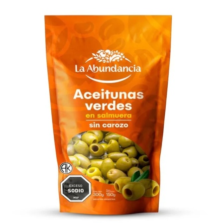 ACEITUNAS SIN CAROZO LA ABUNDANCIA 150 GR