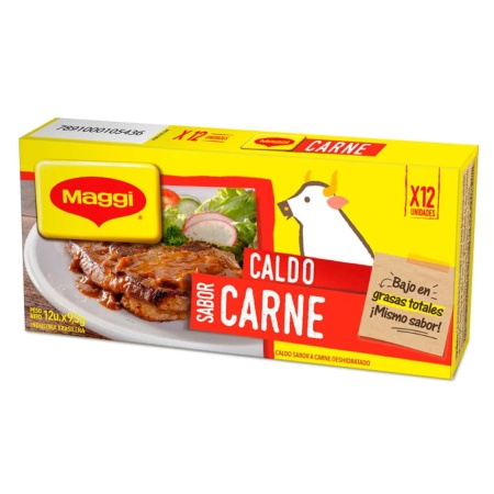 CALDOS MAGGI CARNE X 12