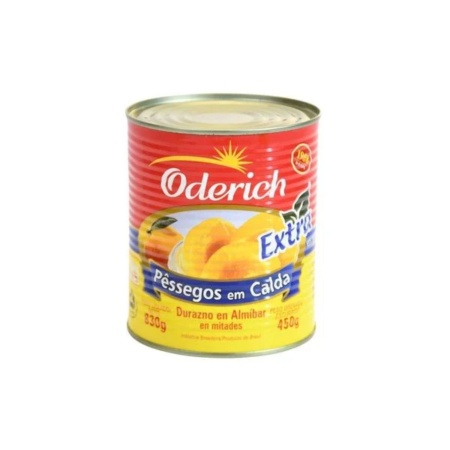 DURAZNOS EN ALMIBAR ODERICH 830 GR