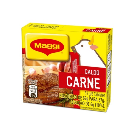 CALDOS MAGGI CARNE X 6