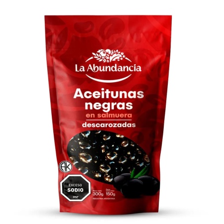 ACEITUNAS NEGRAS SIN CAROZO 150 GR