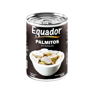 PALMITOS EN RODAJAS ECUADOR 410 GR