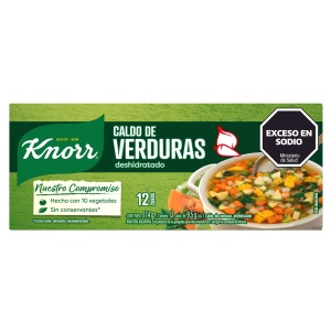 CALDOS KNORR FAMILIAR VERDURA X 12