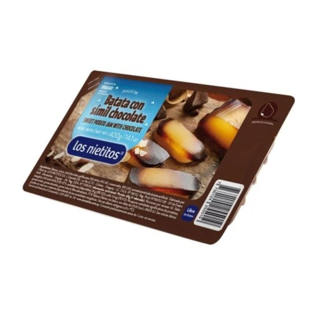 DULCE DE BATATA Y CHOCOLATE LOS NIETITOS 400 GR