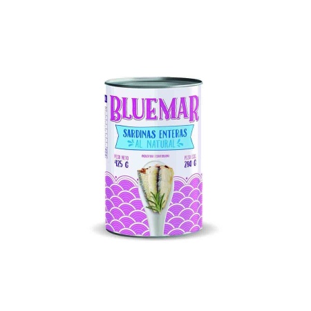 SARDINAS ENTERAS NATURAL BLUE MAR 425 GR