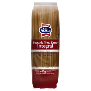 FIDEOS LAS ACACIAS INTEGRAL FETTUCCINI 400 GR
