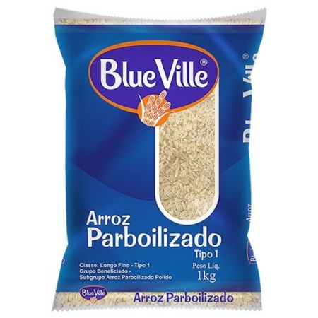 ARROZ BLUE VILLE PARBOILIZADO 1 KG