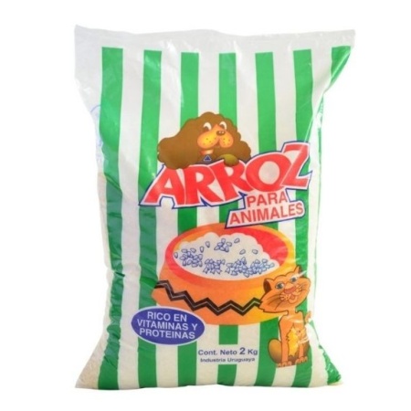 ARROZ HERCULES PARA ANIMALES 2 KG