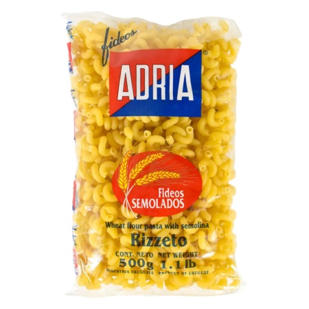 FIDEOS SEMOLA ADRIA RIZZETO 500 GR