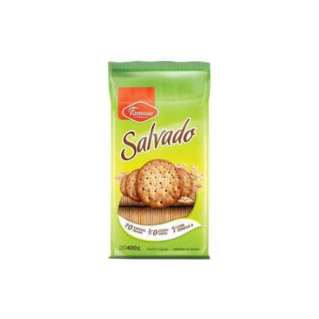 GALLETA SALVADO FAMOSA 400 GR.