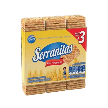 GALLETA SERRANITAS ARCOR 315 GR.