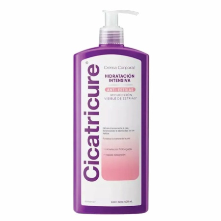 CREMA CORPORAL CICATRICURE HIDRATACION INTENSA ANTIESTRIAS 400 ML