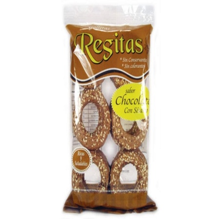 GALLETA REGITAS CHOCOLATE 250 GR.