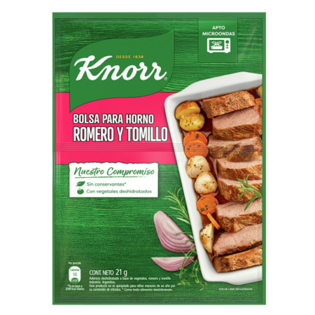 SAZONADOR KNORR CON ROMERO Y TOMILLO